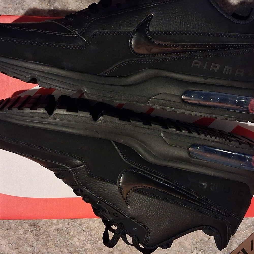 Nike Air Max Limited 3 Triple Black Size 10m - Picture 5 of 7